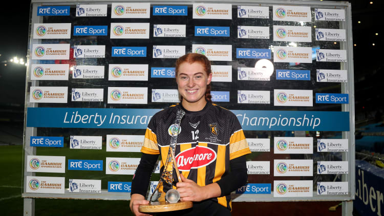 Kilkenny's Aoife Doyle was player of the match in the 2020 Liberty Insurance All-Ireland Senior Camogie Final against Galway.