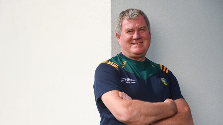 Leitrim manager Terry Hyland pictured at the launch of the Connacht Senior Football Championship.