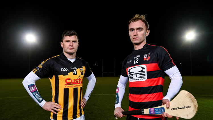 Paul Flanagan, Ballyea, and Pauric Mahony, Ballygunner, pictured ahead of Saturday's AIB Munster Club SHC Final.