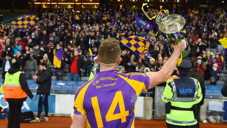 Kilmacud Crokes' Shane Cunningham celebrates at Croke Park.