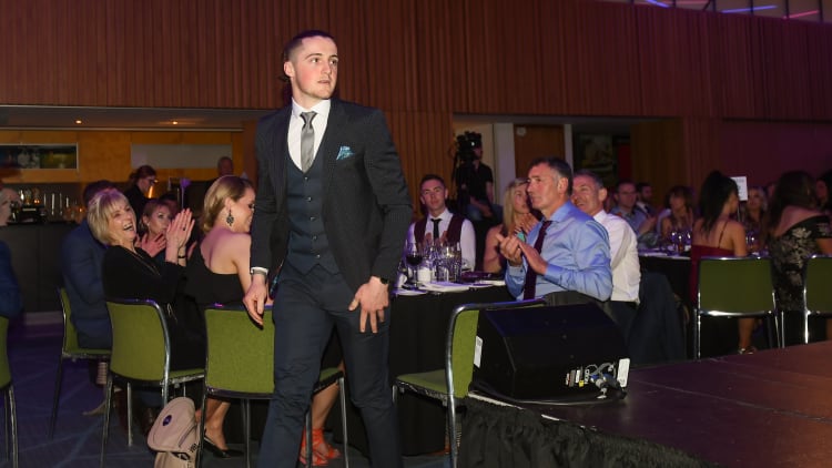 Kieran Molloy was named AIB Club Footballer of the Year on Saturday evening.