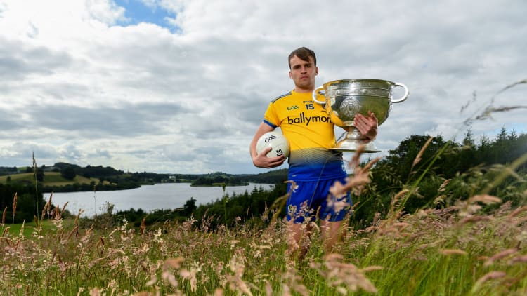 Roscommon captain Enda Smith pictured at the GAA Football All Ireland Senior Championship Series National Launch.