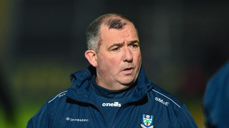 Monaghan manager Seamus McEnaney during the Bank of Ireland Dr McKenna Cup Final between Monaghan and Tyrone at Athletic Grounds in Armagh.