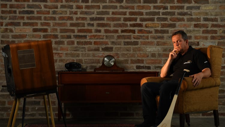 Wexford senior hurling manager, Davy Fitzgerald, reflecting on some of the golden moments of his career at the EirGrid Official Timing Sponsorship launch. EirGrid, the state-owned company that develops and manages the flow of electricity across Ireland, has been a proud partner of the GAA since 2015.