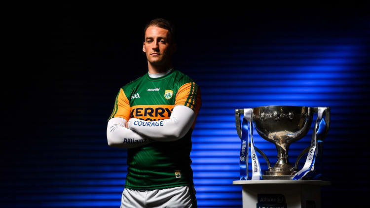 Kerry's Stephen O'Brien pictured at the launch of the 2020 Allianz Football Leauge. 2020 marks the 28th year of Allianz’ partnership with the GAA as sponsors of the Allianz Leagues.