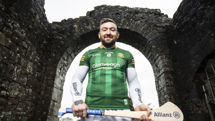 Pictured is Meath Senior hurler, Mickey Burke, who has teamed up with Allianz Insurance to look ahead to the upcoming Allianz Hurling League fixtures. This season, the Allianz Leagues continue to showcase not only the rivalries between teams, but the opportunity for players themselves to claim their spot in the county panel.