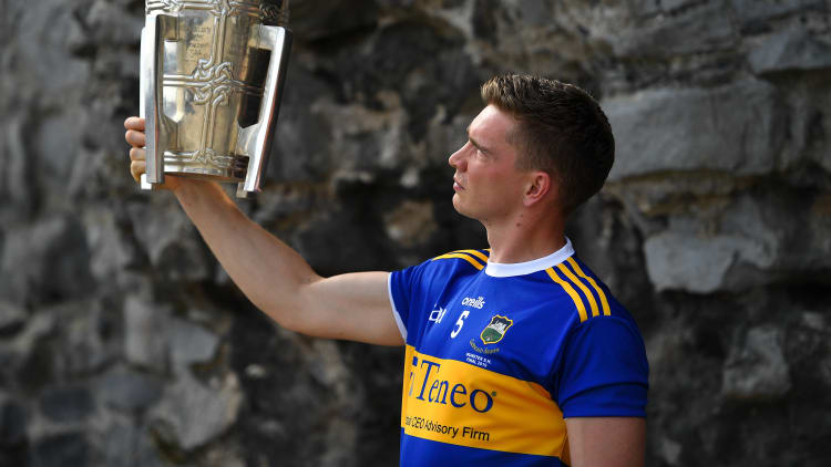 Tipperary's Brendan Maher pictured at the national launch of the All Ireland Senior Hurling Championship.
