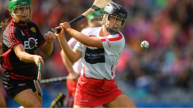 Caitriona Collins bagged a goal for Cork against Down in the All Ireland Intermediate Final at Croke Park.