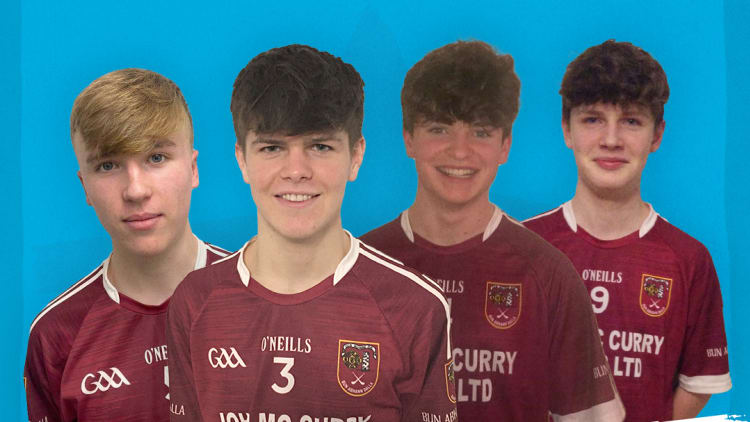 Michael Quinn, Josh Schnell, Shane McKenna, and Niall Óg McGuigan from Ruairí Óg Cushendall GAA club have been awarded the Ulster Electric Ireland GAA Minor Special Recognition Award for their brave efforts in saving the lives of a young family who had gotten into distress while swimming on the beach.