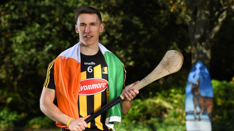 Kilkenny captain Cillian Buckley pictured ahead of the Wild Geese Trophy match against Galway in Sydney on November 11.