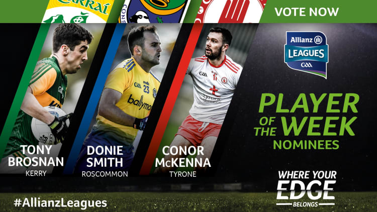GAA.ie Footballer of the Week nominations.