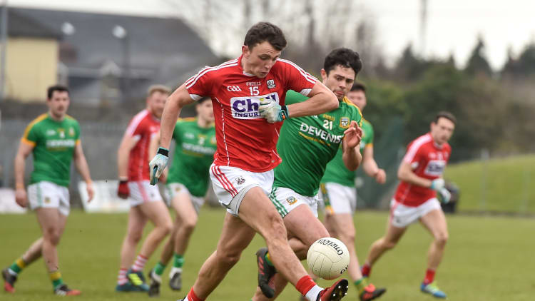 Cork's Mark Collins in Allianz Football League action against Meath last year.