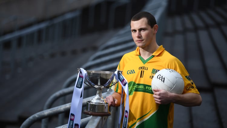 Clann na nGael's Philly Garry pictured ahead of the AIB Leinster Junior Club Football Championship Final.