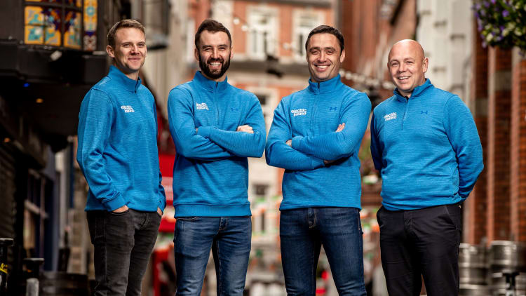 Tomas Quinn, Karl Lacey, Alan Kerins, and Derek McGrath join forces as the 2019 Selection Panel for the Electric Ireland GAA Minor Star Awards.