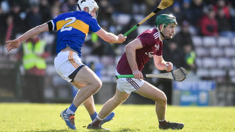 Brian Concannon impressed for Galway against Tipperary at Pearse Stadium.