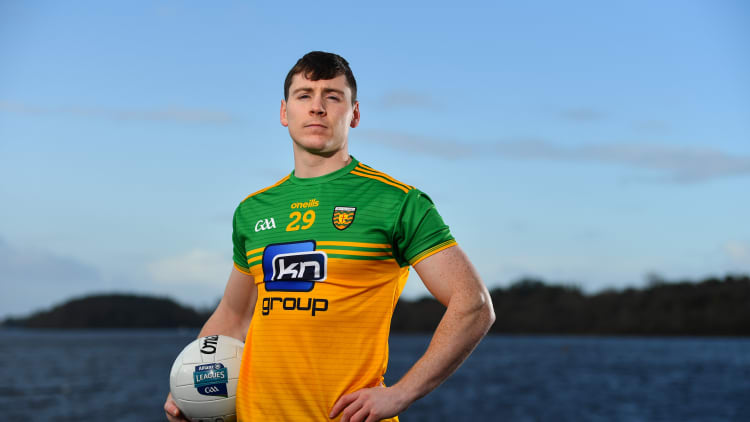 Donegal's Jamie Brennan pictured ahead of Sunday's Allianz Football League Division One game against Galway.