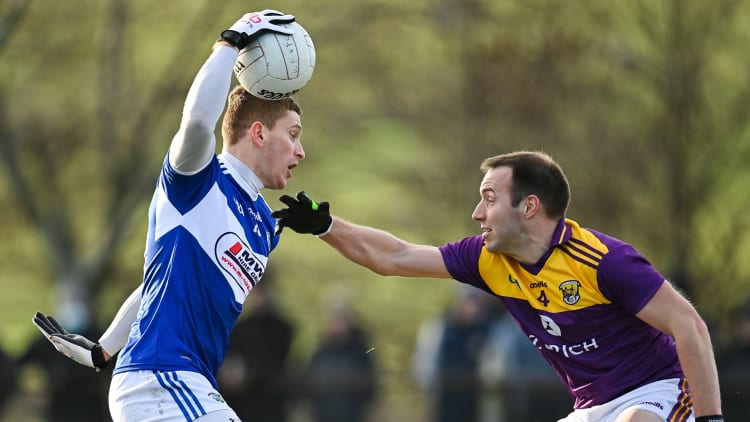 Evan O'Carroll's goal made life much easier for Laois against Wexford this afternoon.