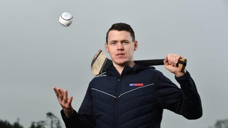 TJ Reid pictured at the launch of the Sky Sports Super Games Centre in Castlecomer.