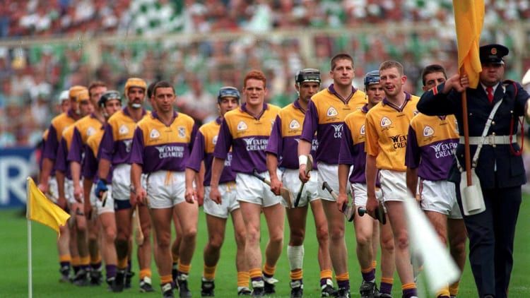 Martin Storey captained Wexford to All Ireland SHC glory in 1996.