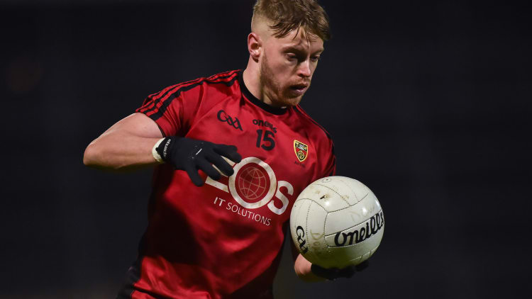 Jerome Johnston hit the winner for Down against Westmeath in Division 3 of the Allianz Football League.
