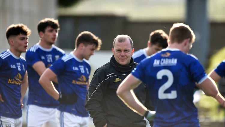 Cavan senior football manager Mickey Graham.