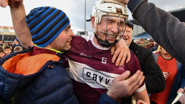 Borris-Ileigh's Brendan Maher celebrates at Semple Stadium.