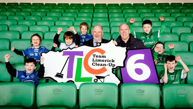 GAA President John Horan and TLC Ambassador, Paul O’Connell launched TLC6 in the LIT Gaelic Grounds today.