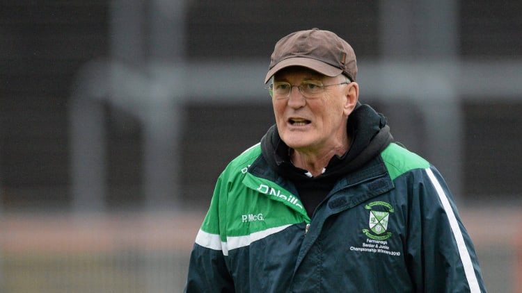 Peter McGinnity has guided Roslea Shamrocks back into another Fermanagh SFC Final.