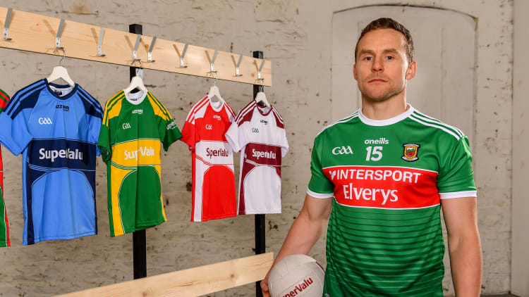Andy Moran of Mayo in attendance at SuperValu's GAA Sponsorship Launch 2019 at D-Light Studios in Dublin.
