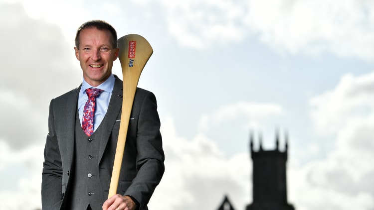 Sky Sports hurling analyst Jamesie O'Connor pictured at the Sky Sports GAA Championship launch.