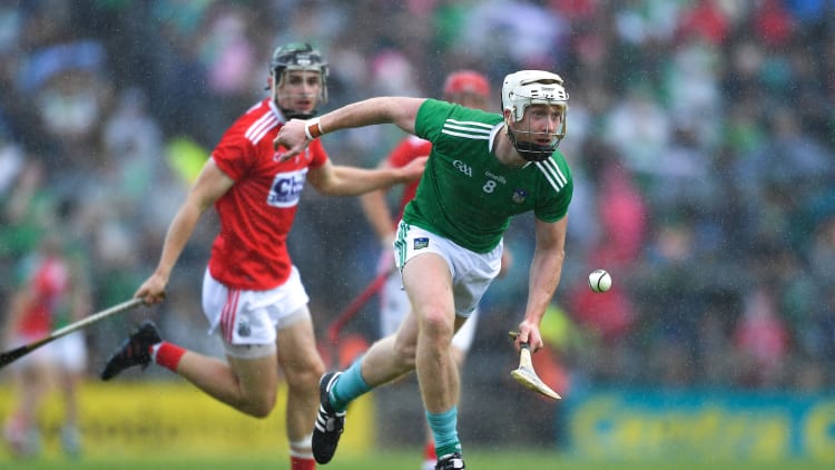 Cian Lynch in action during the 2019 Munster Senior Hurling Championship clash between Limerick and Cork at the LIT Gaelic Grounds.