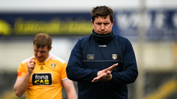 Antrim hurling manager, Darren Gleeson.