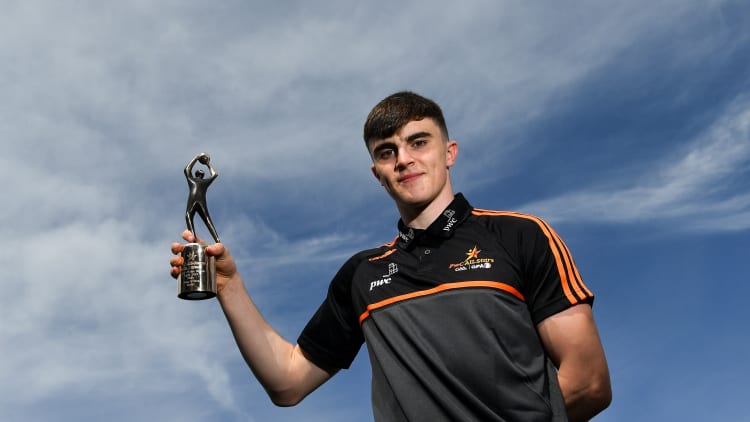 PwC GAA/GPA Footballer of the Month for September, Sean O'Shea of Kerry.
