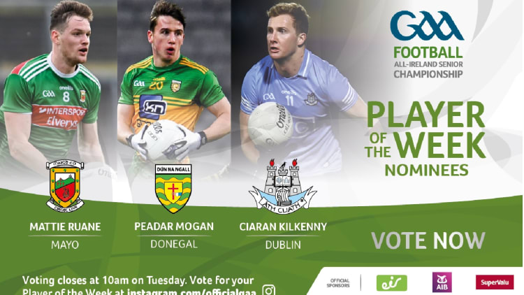 GAA.ie Footballer of the Week nominations.
