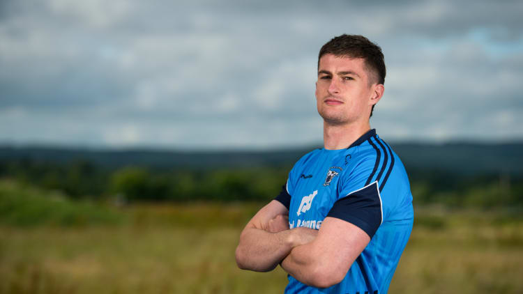 Conor Cleary pictured at Clare's press briefing ahead of the Munster SHC Final.