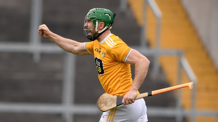 Conor McCann scored two goals for Antrim in their Joe McDonagh Cup victory over Kerry.