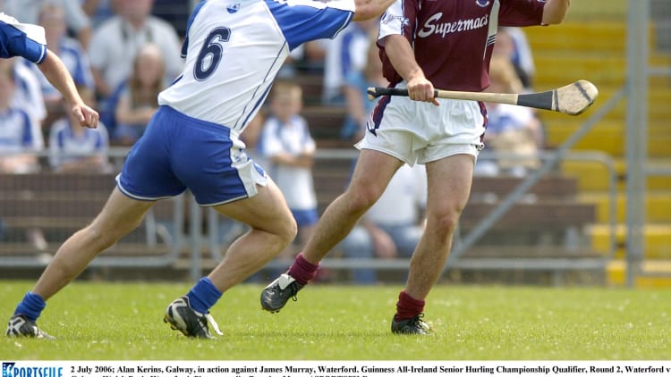 Alan Kerins during a 2006 All Ireland SHC Qualifier between Waterford and Galway.