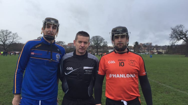 Robert Emmetts defeated St Brigids, Cloughmills at Greenford on Saturday afternoon.