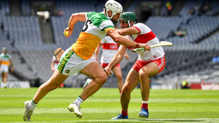 Oisín Kelly powered his way to 0-7 at Croke Park today.