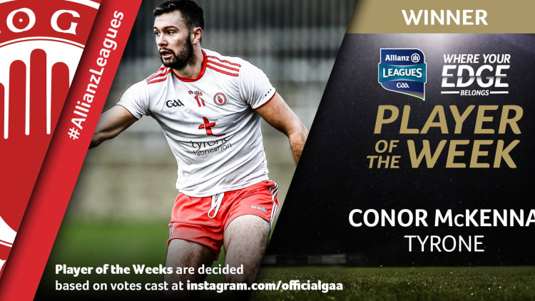 GAA.ie Footballer of the Week Conor McKenna.