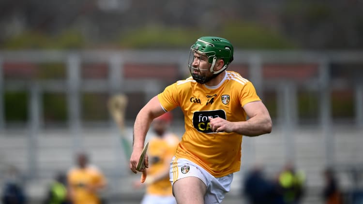 Conor McCann scored two goals for Antrim.