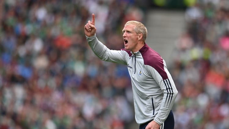 Galway manager Henry Shefflin.