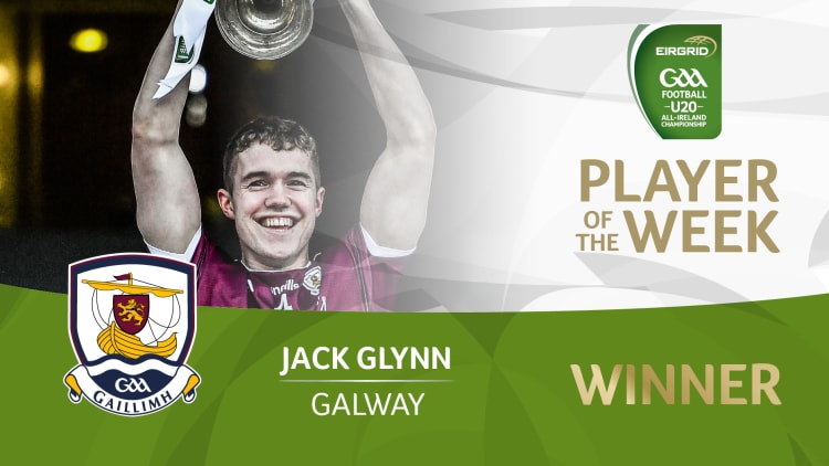 GAA.ie Footballer of the Week Jack Glynn.