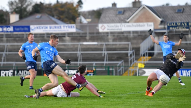 Con O'Callaghan netted a late goal to seal Dublin's win at Pearse Stadium.