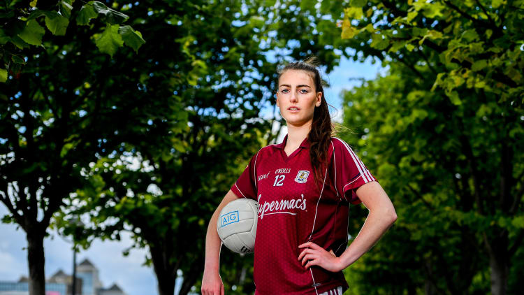 Galway's Áine McDonagh pictured at the launch of AIG becoming the official insurance partner of the Ladies Gaelic Football Association.