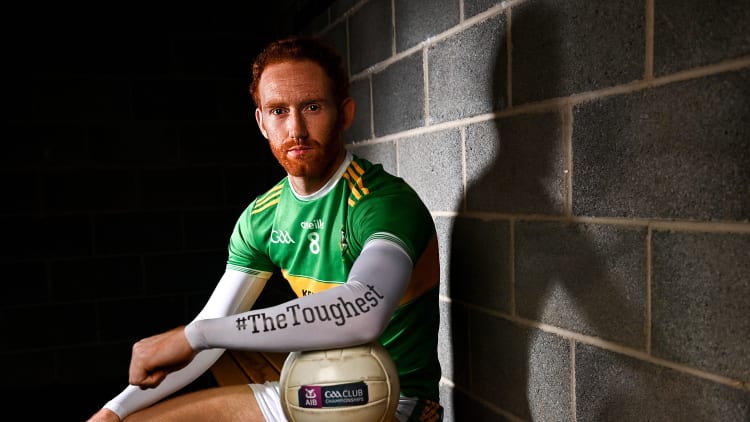 Watty Graham’s Glen and Derry footballer Conor Glass in attendance at the launch of this year’s AIB GAA Club Championships and AIB Camogie Club Championships, that will see AIB celebrating #TheToughest players of all: those who don’t quit, who keep going and persevere no matter what. These characteristics define the players who come back year after year and show up for their club when it matters most.