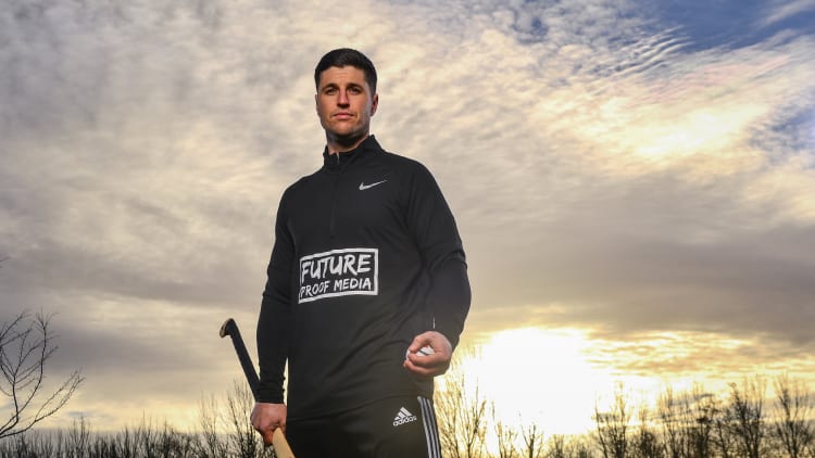 Dublin hurler David Treacy pictured at the launch of Future Proof Media.