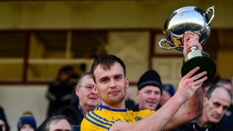 Enda Smith captained Roscommon to the Connacht FBD League title on Sunday.