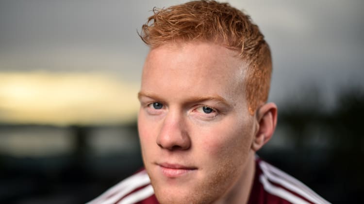 Galway footballer Declan Kyne pictured ahead of Sunday's Allianz Football League Division One clash against Cavan.