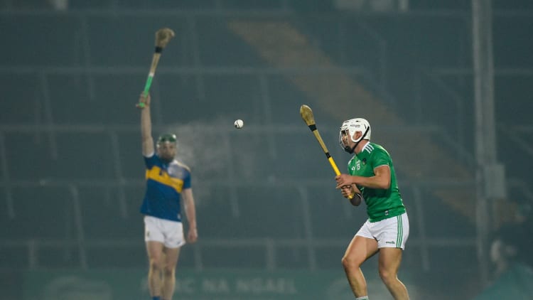 Aaron Gillane scored nine points for Limerick against Tipperary at the Gaelic Grounds.
